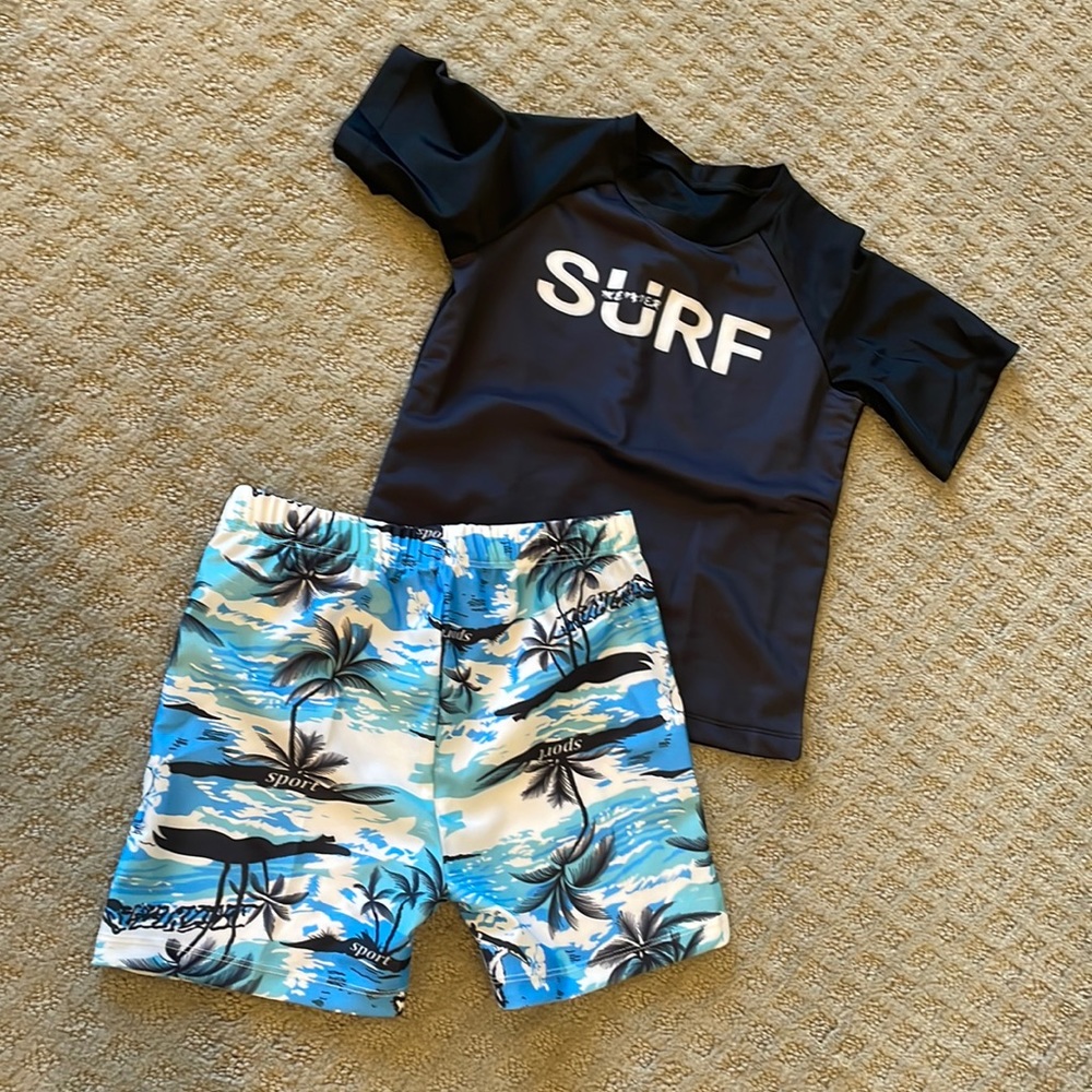 Two Piece Boys Swim Set 4/5